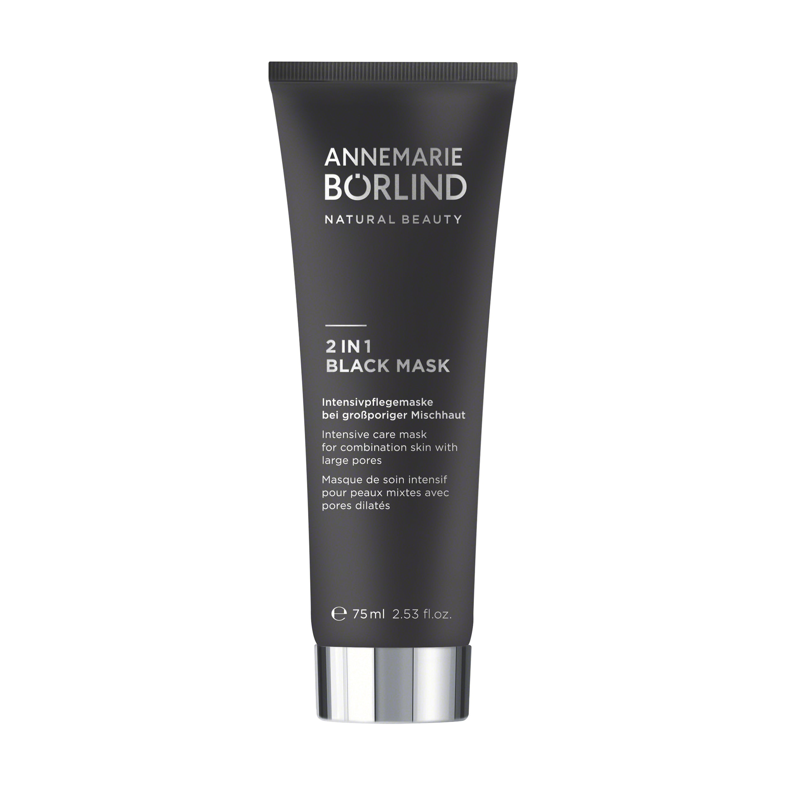 Masks, 2 in 1 Black Mask, Annemarie Börlind - Avery Perfume Gallery