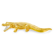 Load image into Gallery viewer, Avery Crocodile (Gold White)