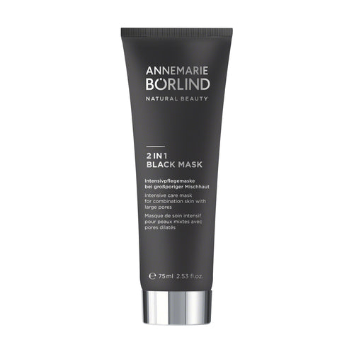 Annemarie Börlind Masks, 2 in 1 Black Mask
