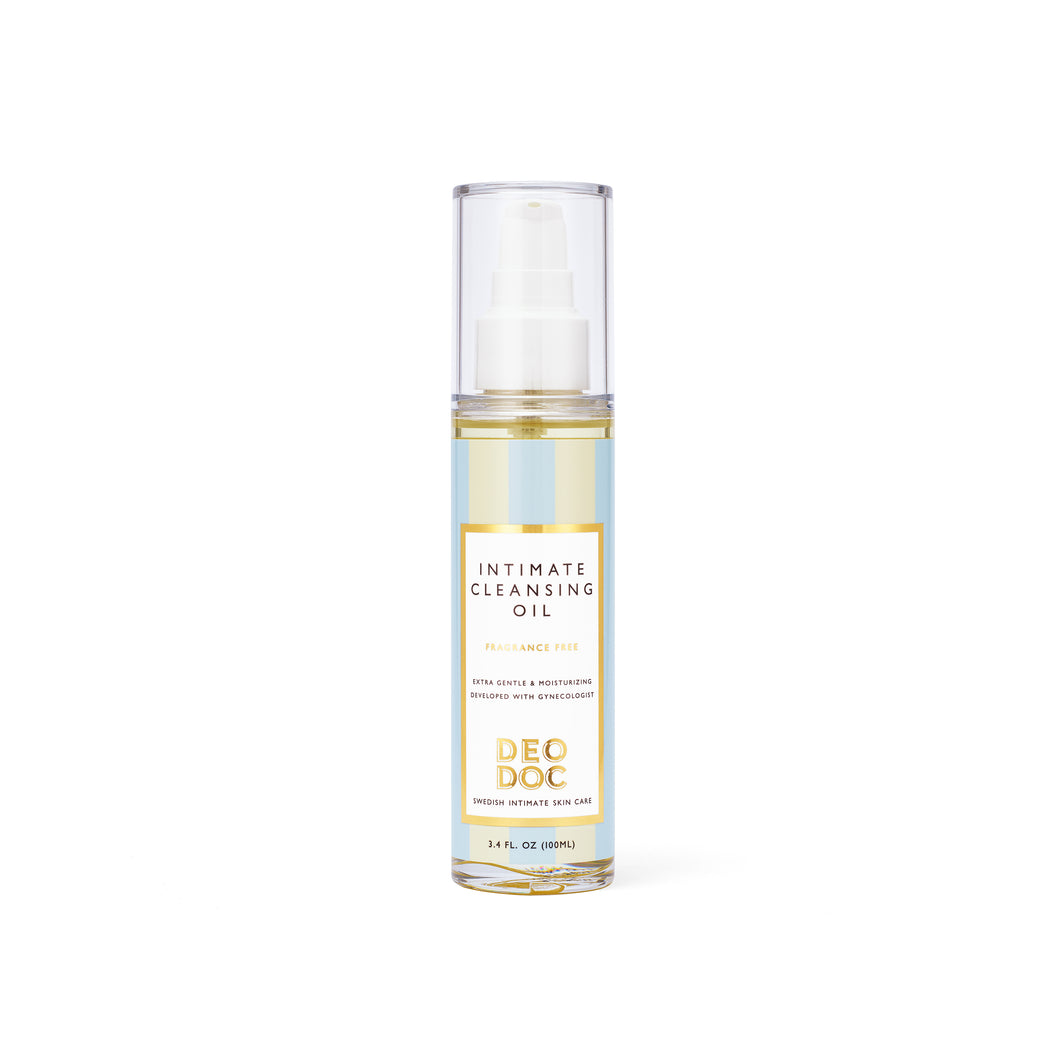 Intimate cleansing oil