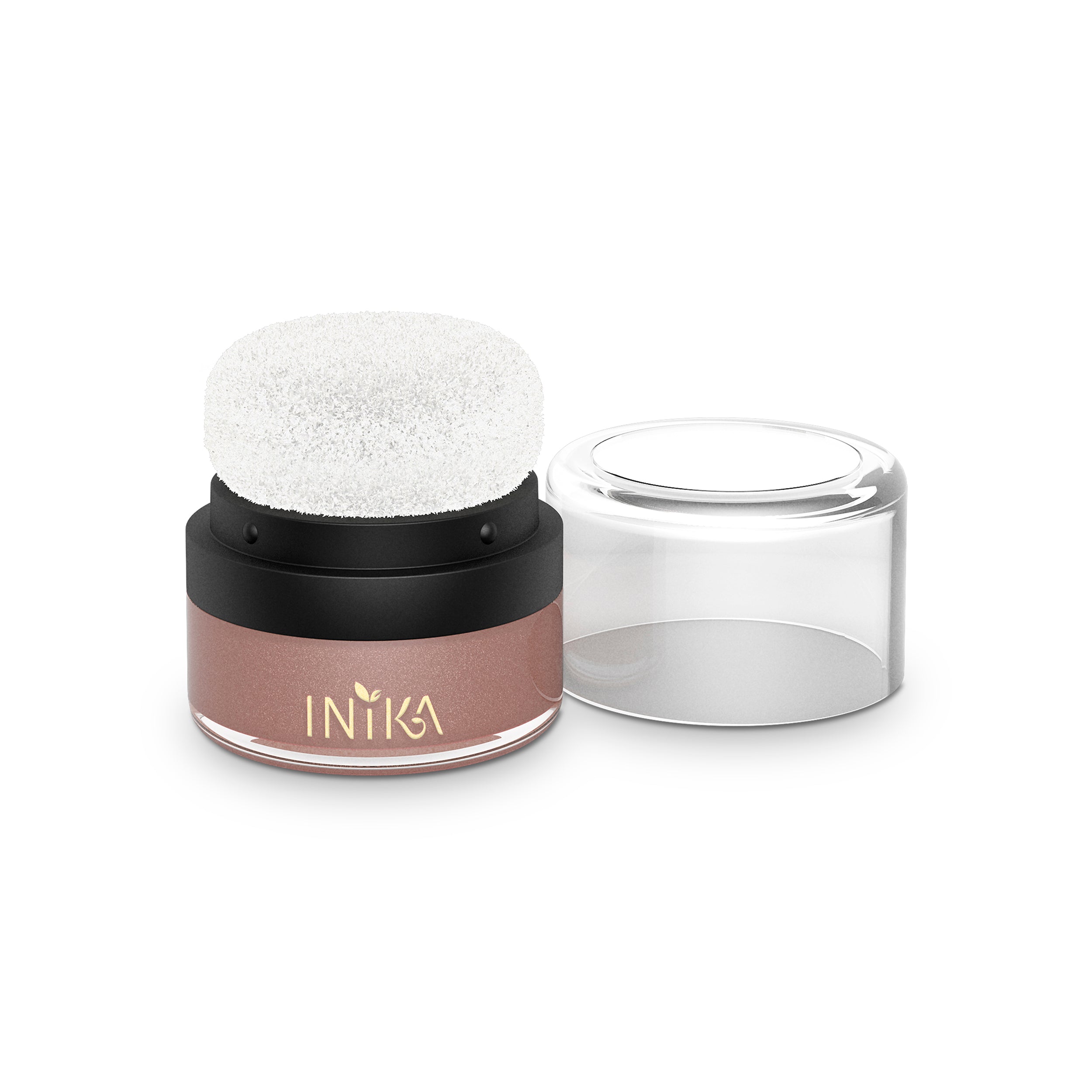 Inika Mineral Blush Puff Pot